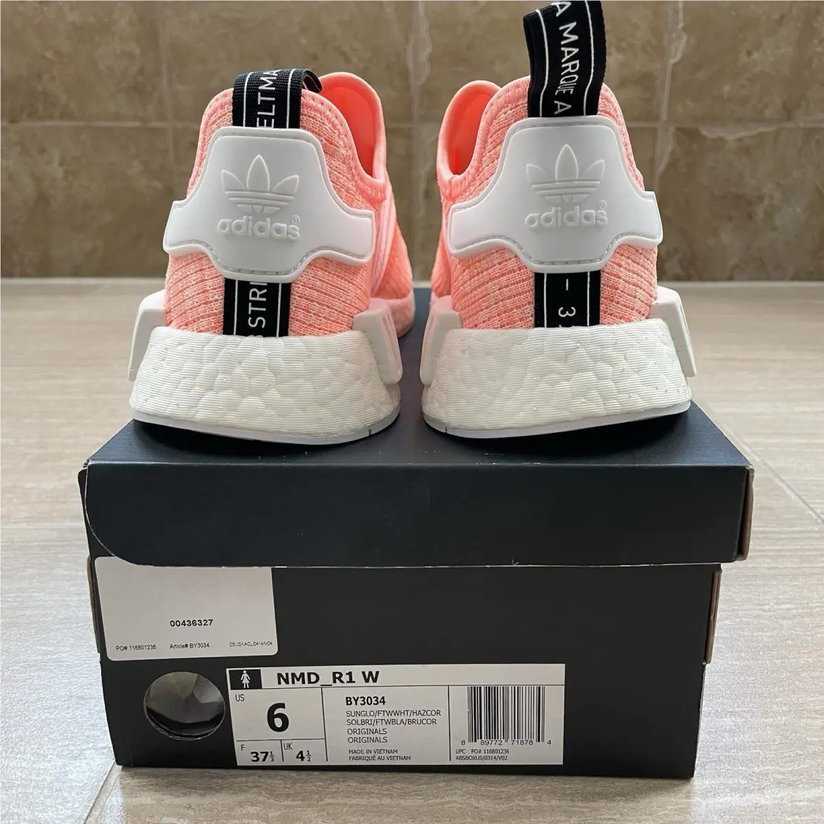 Adidas shoes - adidas NMD R1 - NMD - BY3034 - Pink 7