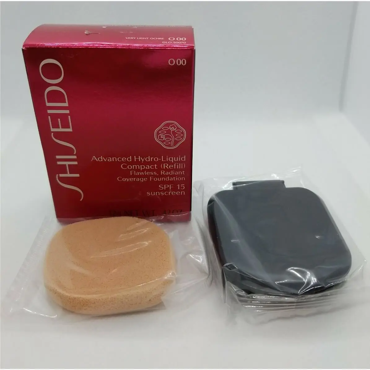 Shiseido Advanced Hydro-liquid Compact Refill Spf 15 Very Light Ochre O00