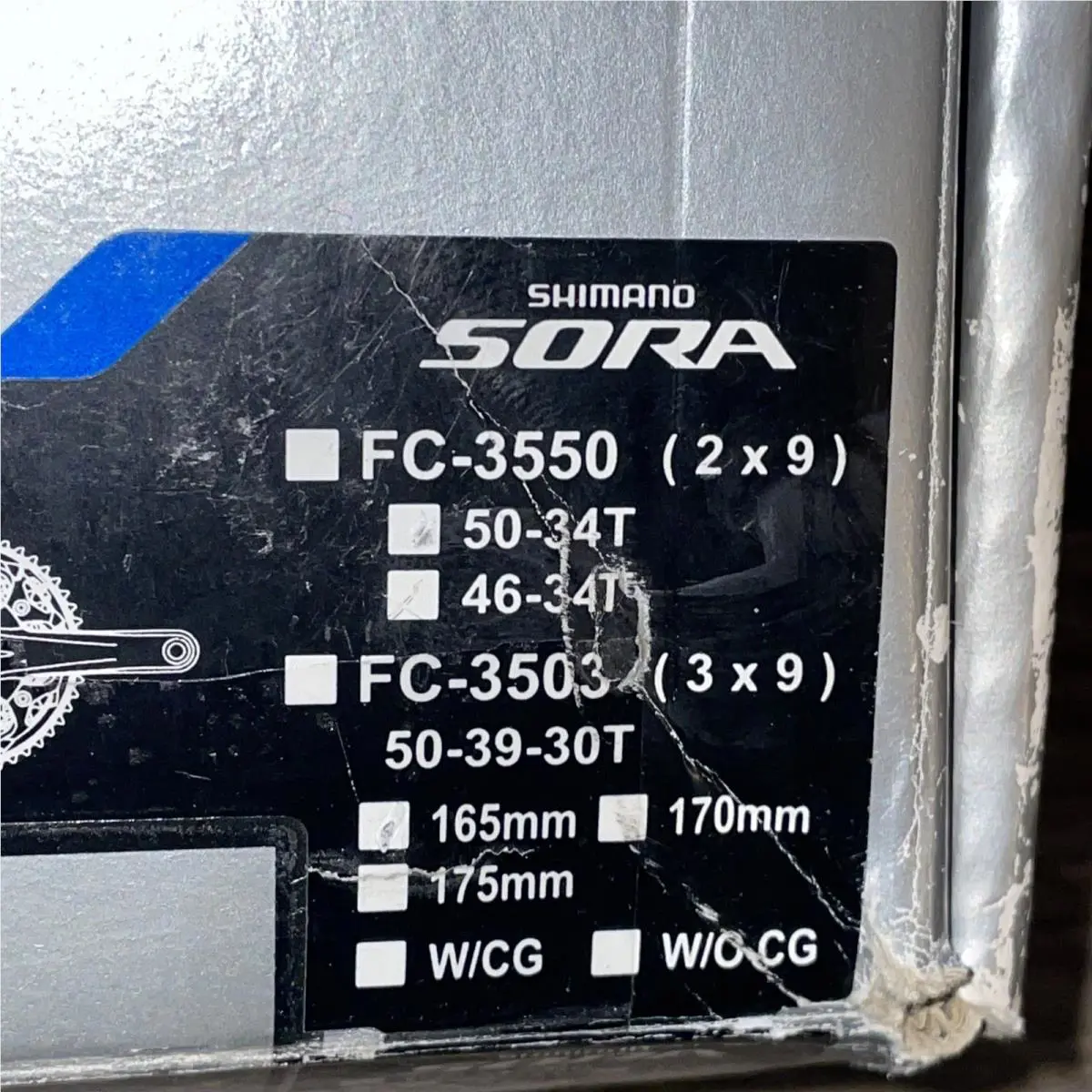Shimano  - Sora FC-3550 - Sora - Black 12