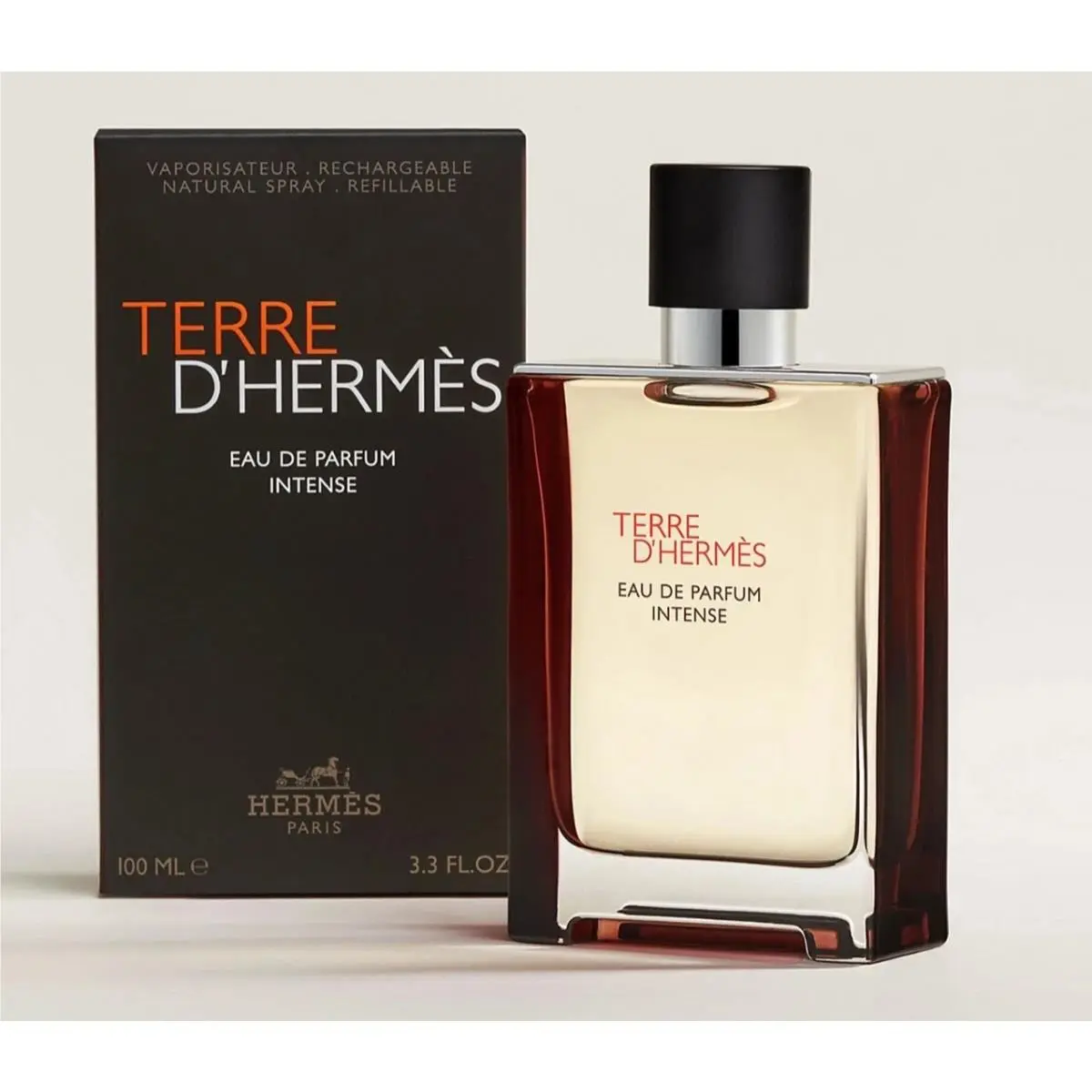 Terre D`hermes Intense BY HERMES-EDP-SPRAY-3.3 OZ-100 Ml-authentic-france by Hermes
