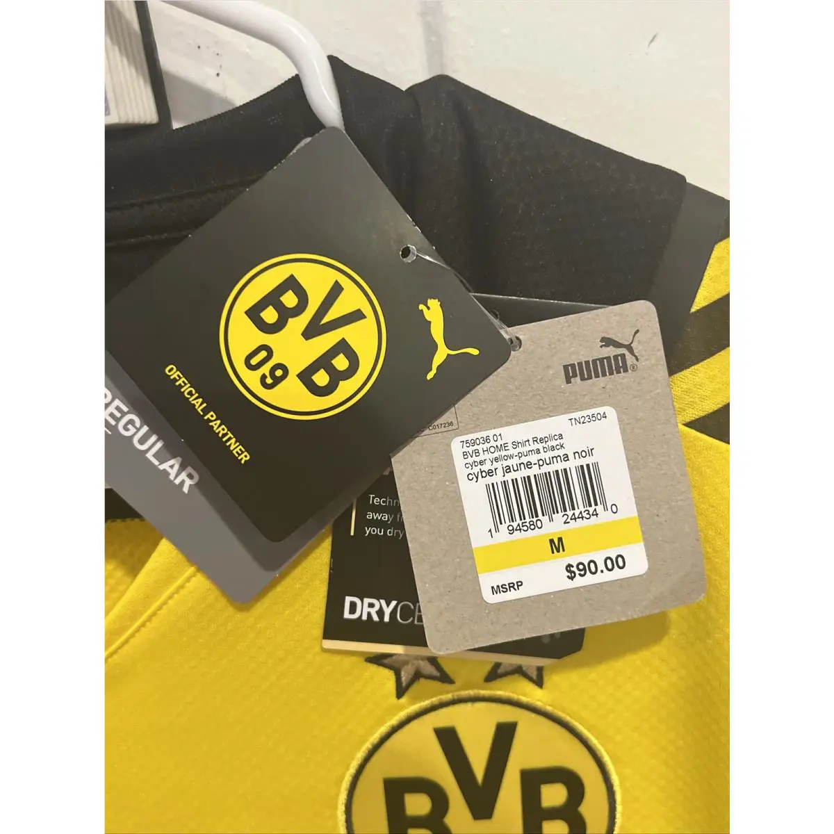 Puma clothing - Puma - 759036 01 - Cyber Yellow / Black (UPC: 0194580244340) 6
