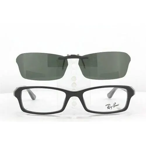 Custom Made For Ray-ban 5224-51X17-F Polarized Clip-on Sunglasses Eyeglasses No