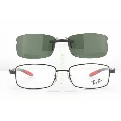 Custom Made For Ray-ban 8401-53X17-F Polarized Clip-on Sunglasses Eyeglasses No