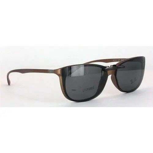 Ray-Ban sunglasses - Ray-Ban RB7024-54X16 Polarized Clip-On Sunglasses - Grey, Revo Blue Mirrored, and 12 other lens s to choose: REVO Blue Mirrored