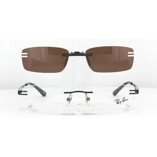 Custom Made For Ray-ban 6213-53X16-F Polarized Clip-on Sunglasses Eyeglasses No