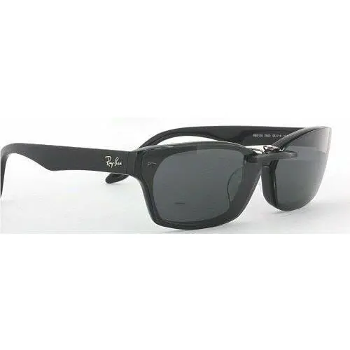 Ray-Ban sunglasses - Ray-Ban RB5130-55X16 Polarized Clip-On Sunglasses - Grey, Revo Blue Mirrored, and 12 other lens s to choose: REVO Blue Mirrored