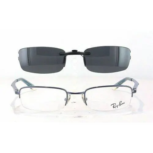 Custom Made For Ray-ban RB6133-49X19 Polarized Clip-on Sunglasses Eyeglasses No