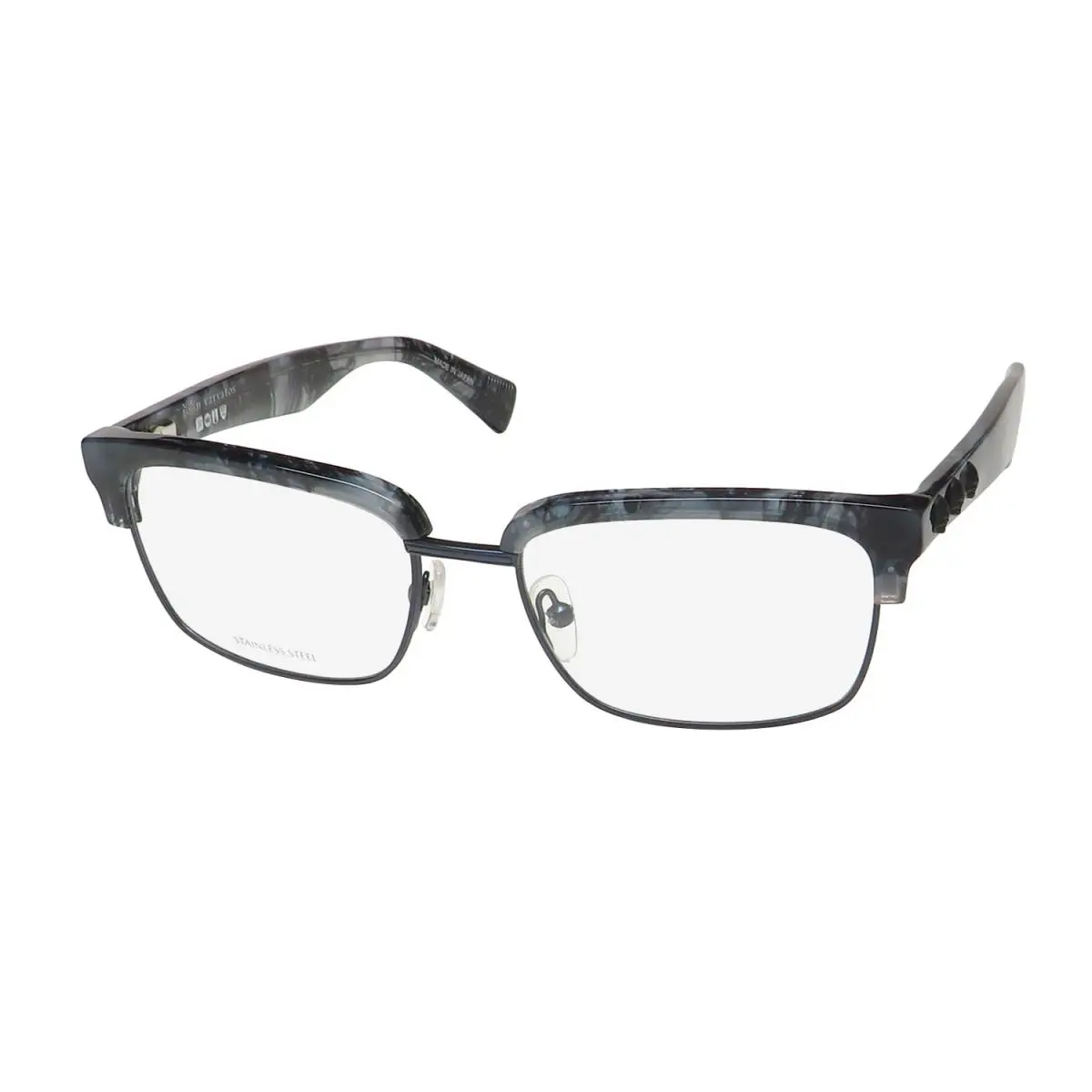 VJV186 Eyewear Blue Blue / Navy Japan Mens Metal Plastic by John Varvatos