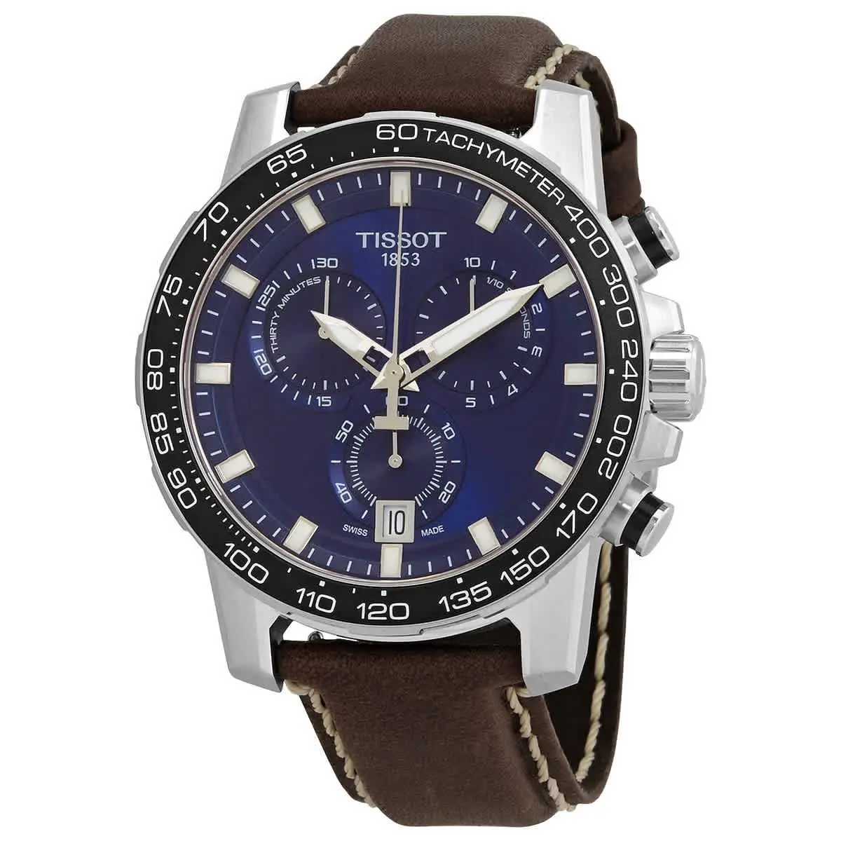 Supersport Chronograph Quartz Blue Dial Men`s Watch T125.617.16.041.00 by Tissot