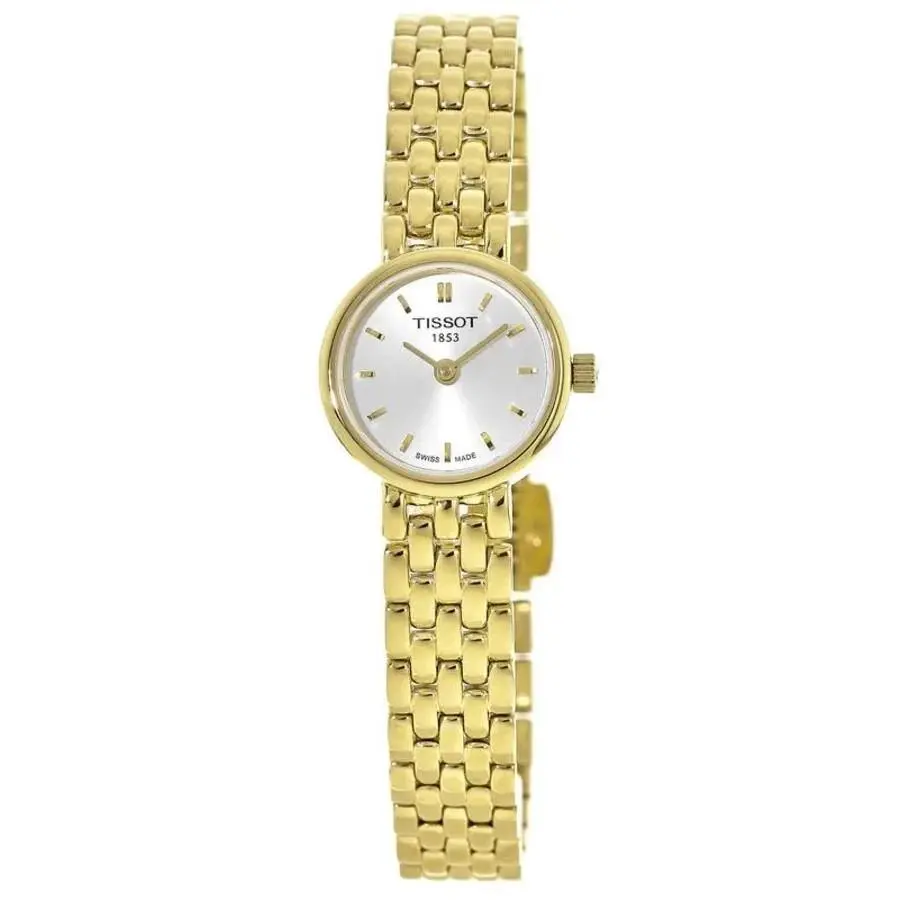 Tissot T-trend Lovely Silver Dial Yellow Women`s Watch T058.009.33.031.00