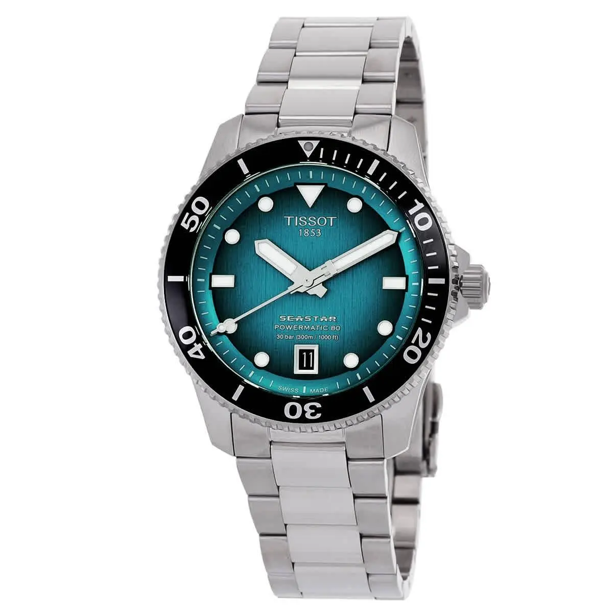 Seastar 1000 Automatic Unisex Watch T1208071109100 by Tissot