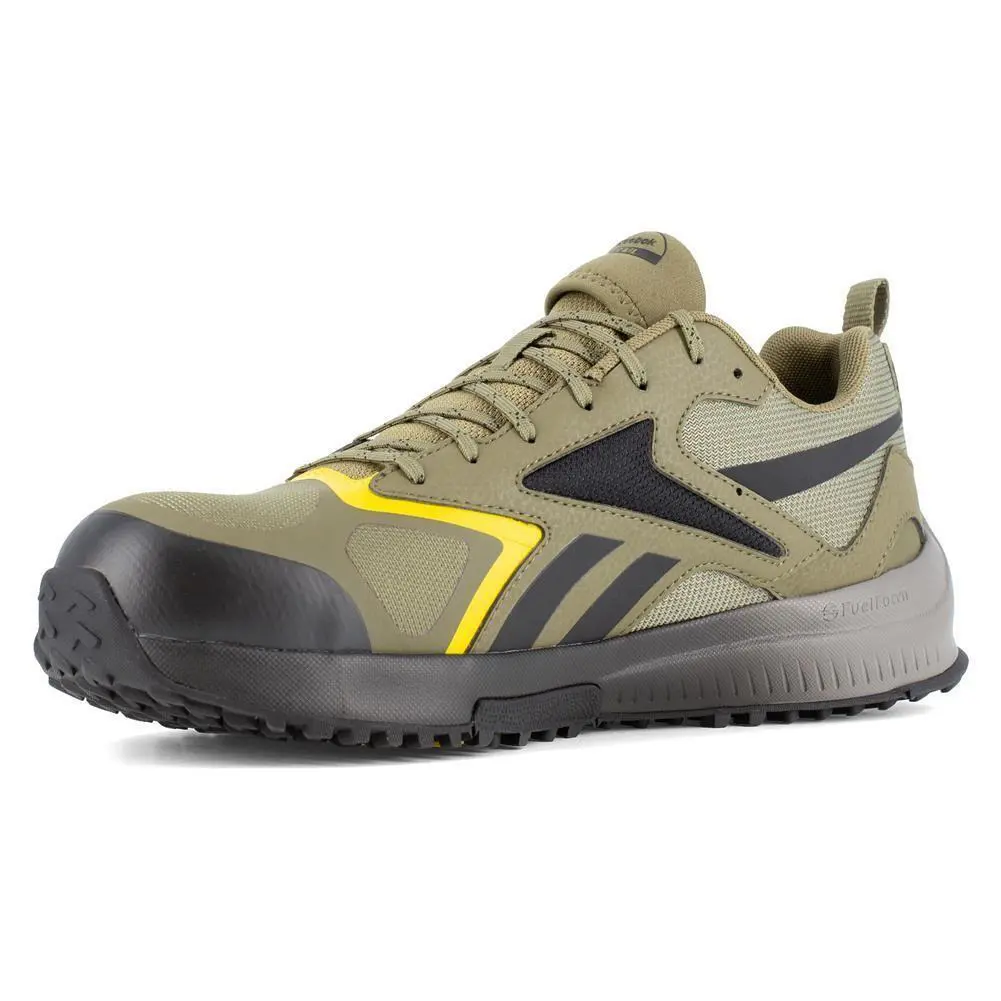 Reebok shoes - RB3240 - LAVANTE TRAIL WORK - OLIVE GREEN/BLACK/GREY/YELLOW 1
