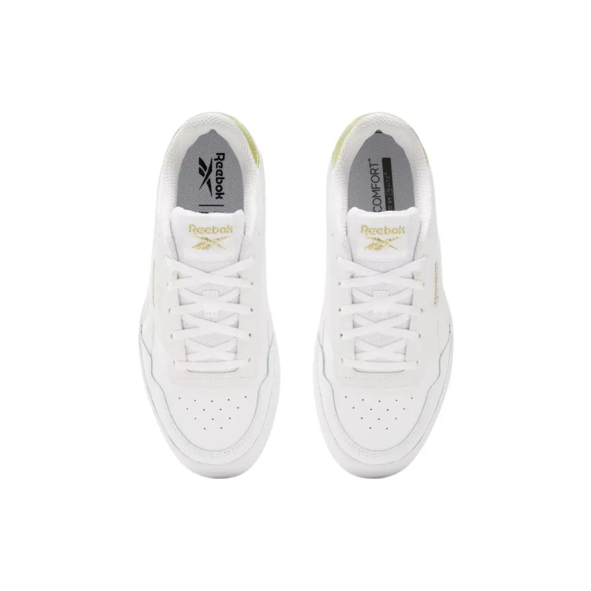Reebok shoes - White/White/Gold 2