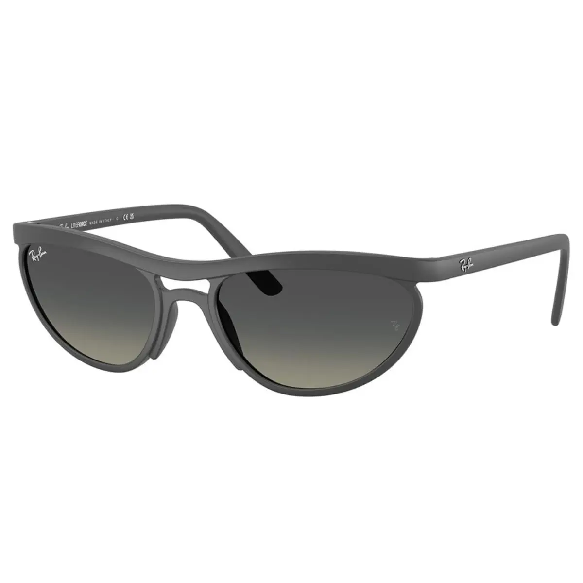 Ray-ban RB4453 6017/11 59mm Sand Gray Liteforce Sunglasses - Frame: Gray, Lens: Gray