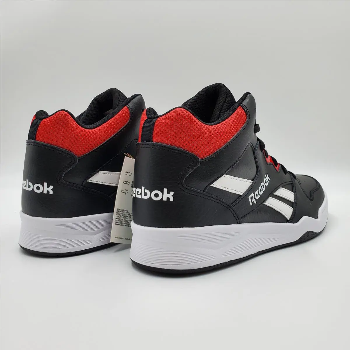 Reebok shoes - Reebok Royal BB4500 HI 2 - CN6857 - Black/White/Red/Grey 2