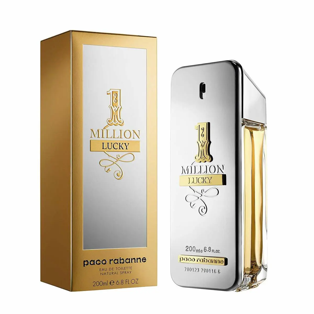 1 One Million Lucky Paco Rabanne Cologne For Men 1.7 / 3.4 / 6.7 Oz