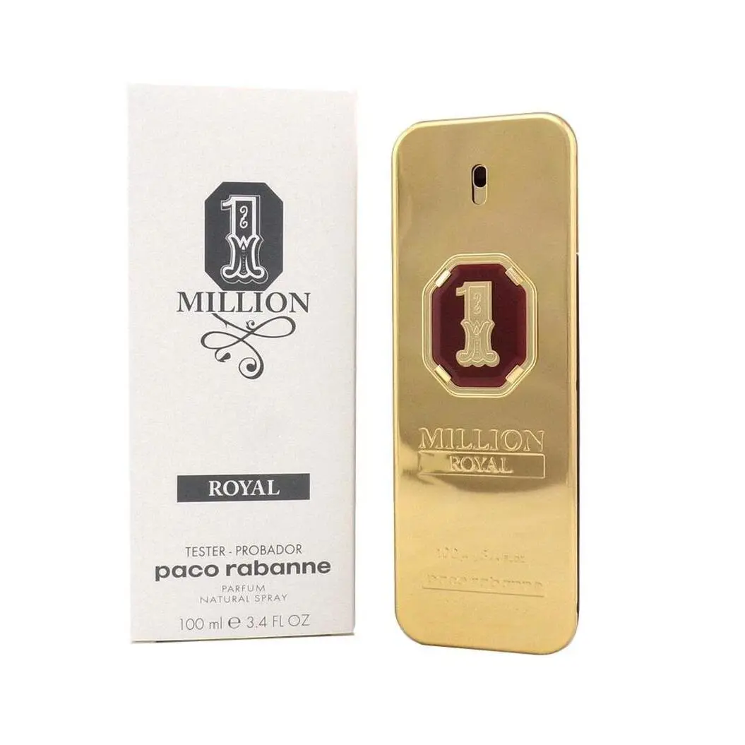 1 Million Royal 3.4 oz Parfum Spray Mens Cologne 100ml Tester by Paco Rabanne