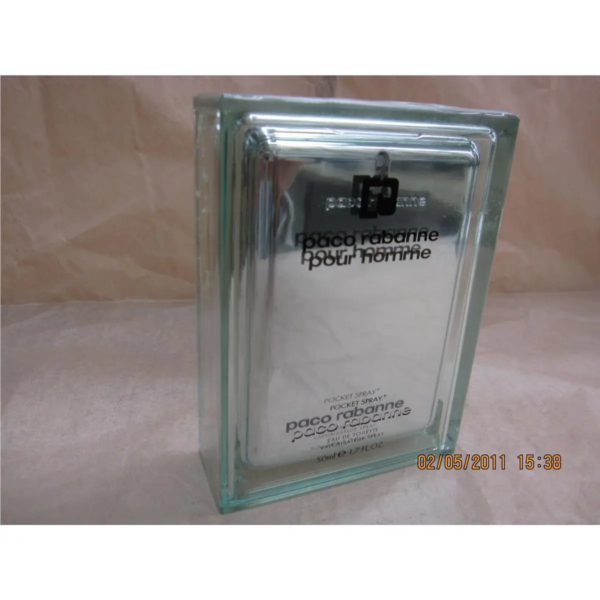 Paco Rabanne Pour Homme by Paco Rabanne 1.7 oz / 50 ML Edt Pocket Spray Edition