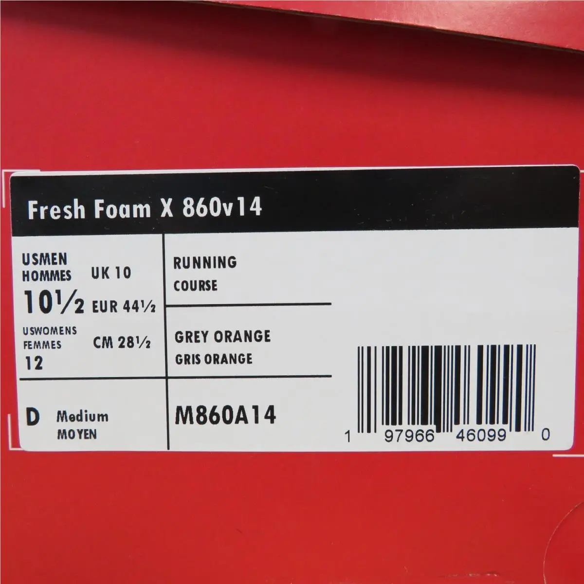New Balance shoes - 860 v14 - Mostly Gray 11