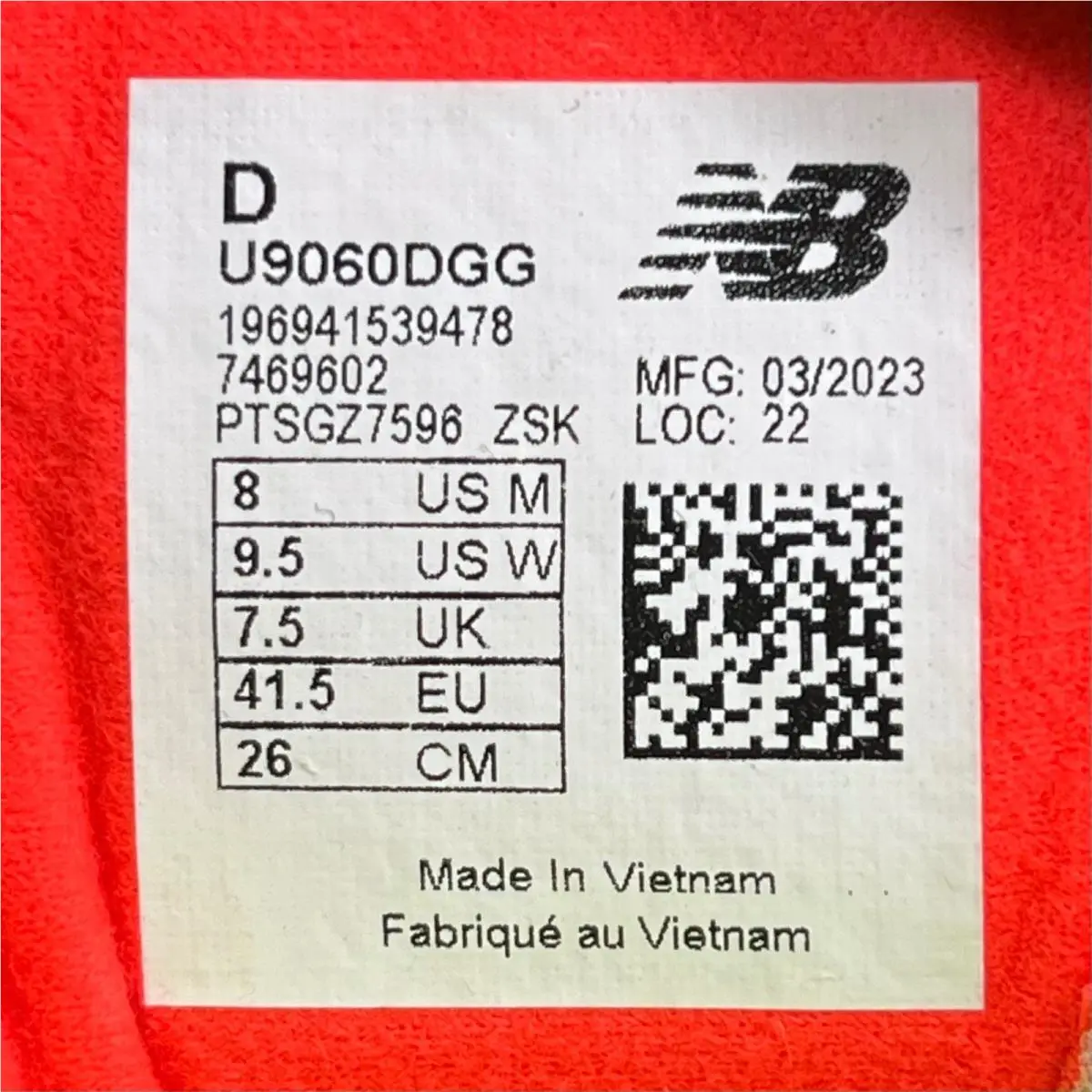 New Balance shoes - 9060 DTLR Glow - DTLR Glow - U9060DGG - Gray 5