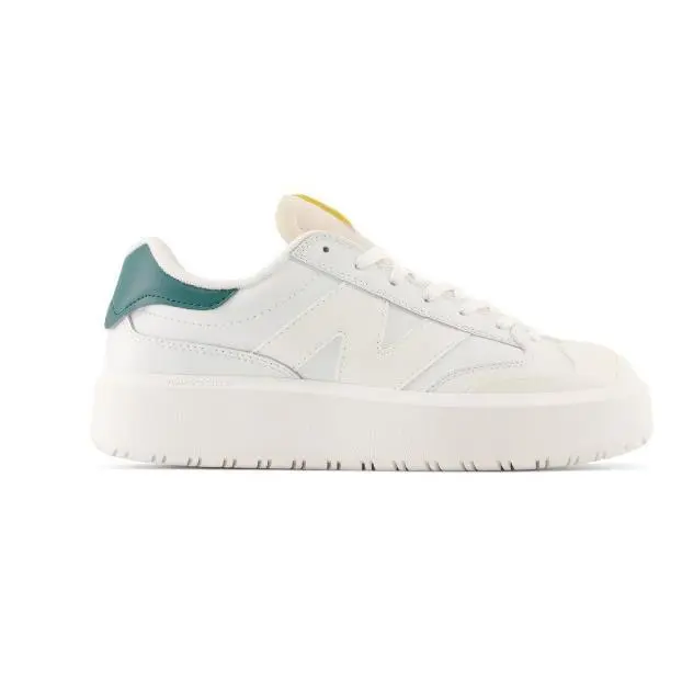 New Balance shoes - New Balance CT302 - CL302LF - White / Teal / Yellow (UPC: 196432917860) 2