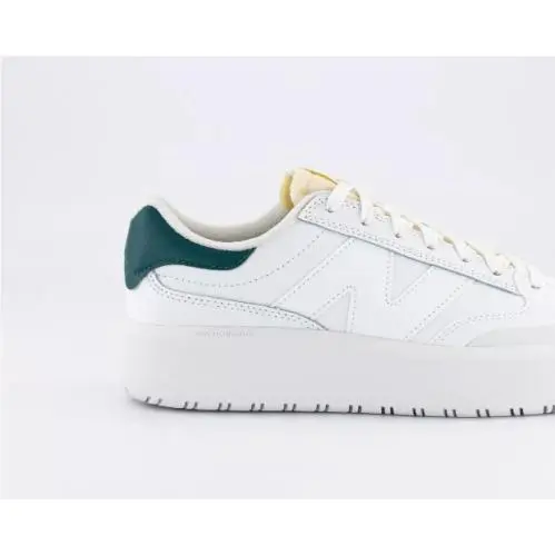 New Balance shoes - New Balance CT302 - CL302LF - White / Teal / Yellow (UPC: 196432917860) 13