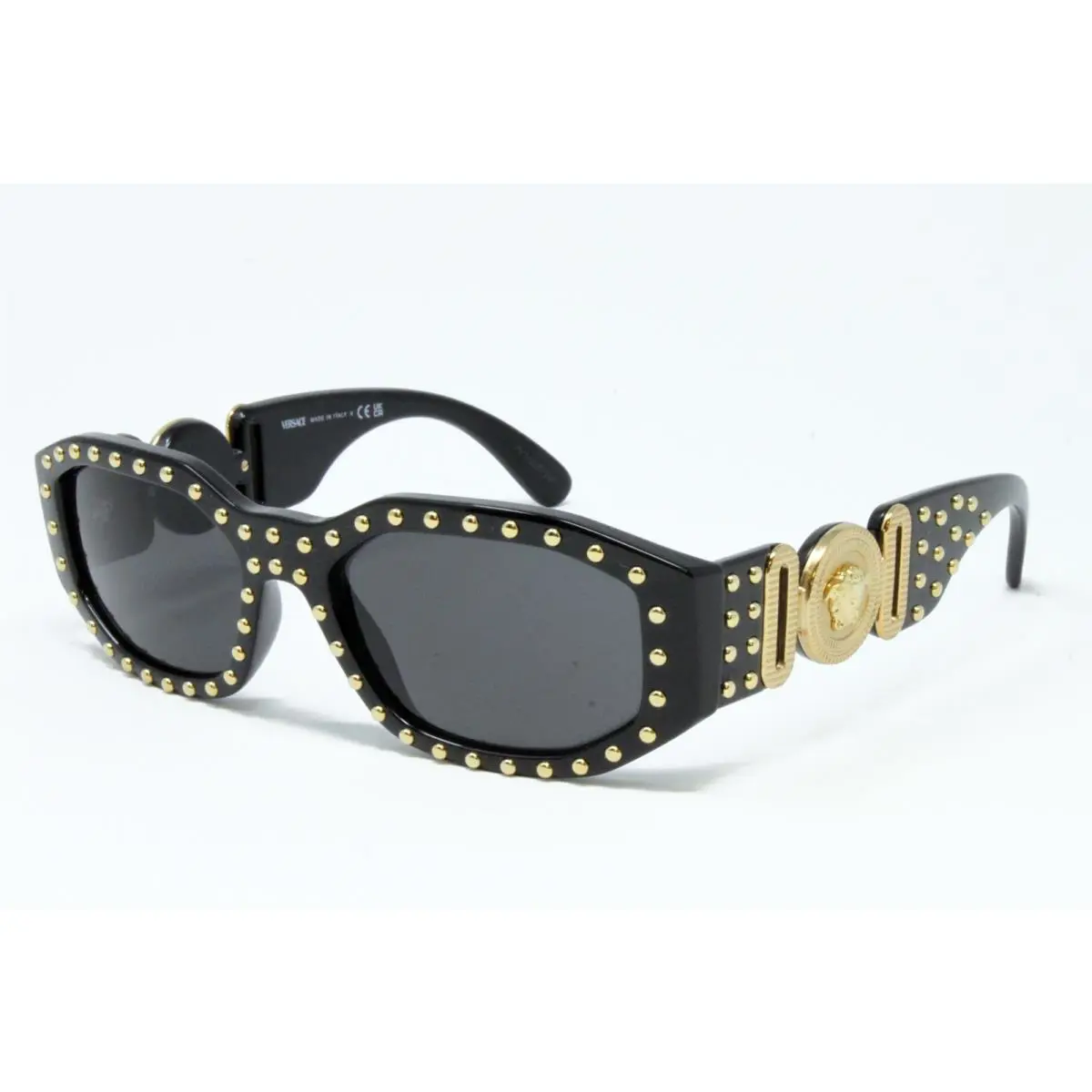 Versace VE4361-539787 Black 53mm Geometric Medusa Unisex Sunglasses
