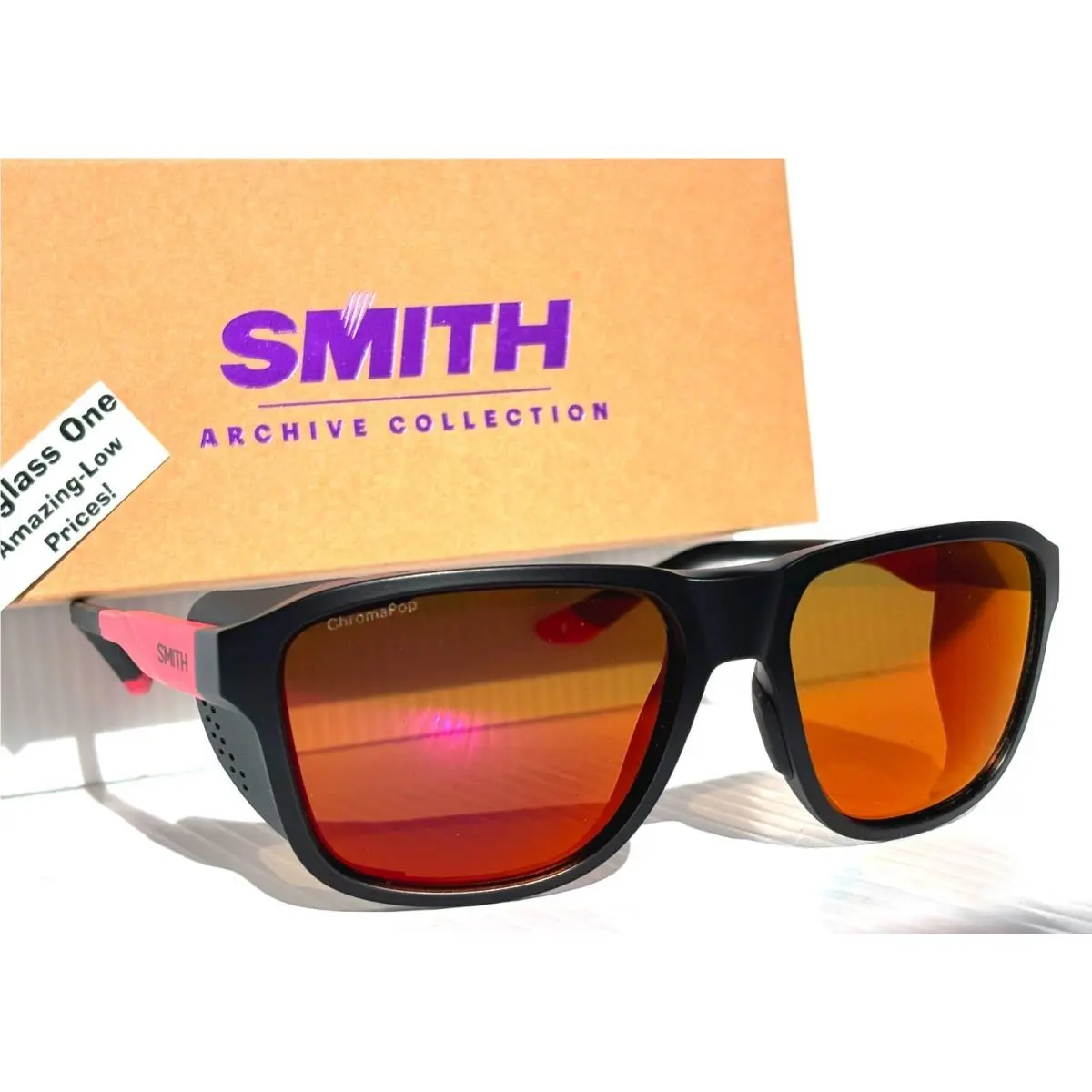 Smith Optics Embark North Face Horizon Red Polarized Red Mirror Sunglass Tnf