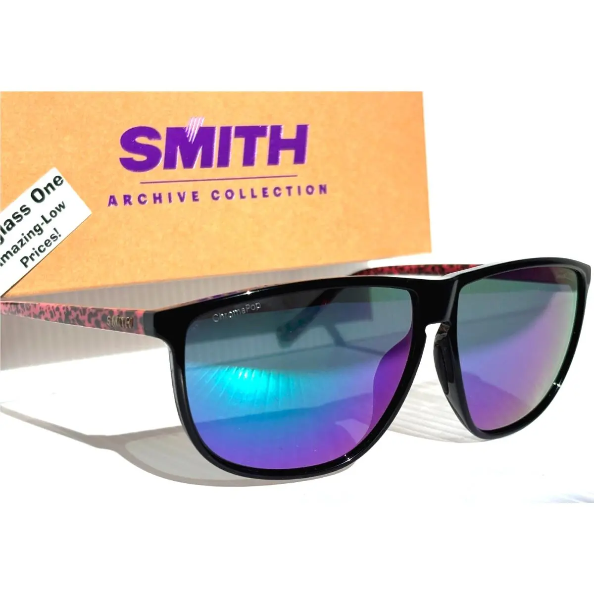 Smith Optics Mono Lake Wild Child Chromapop Polarized Violet Mirror Sunglass