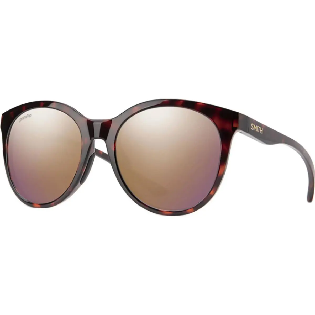 Smith Optics Adult Bayside Chromapop Polarized Tortoise/rose Gold OS Sunglasses