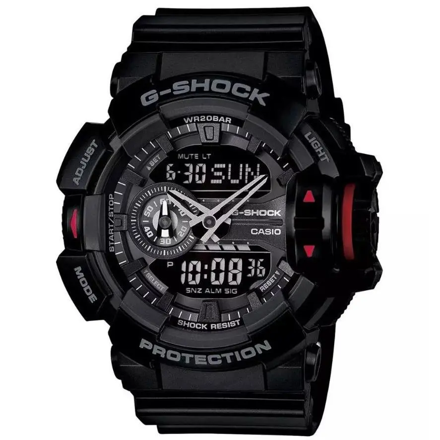 Casio G-shock GA-400-1BDR Multi-dimensional Analog Digital Watch