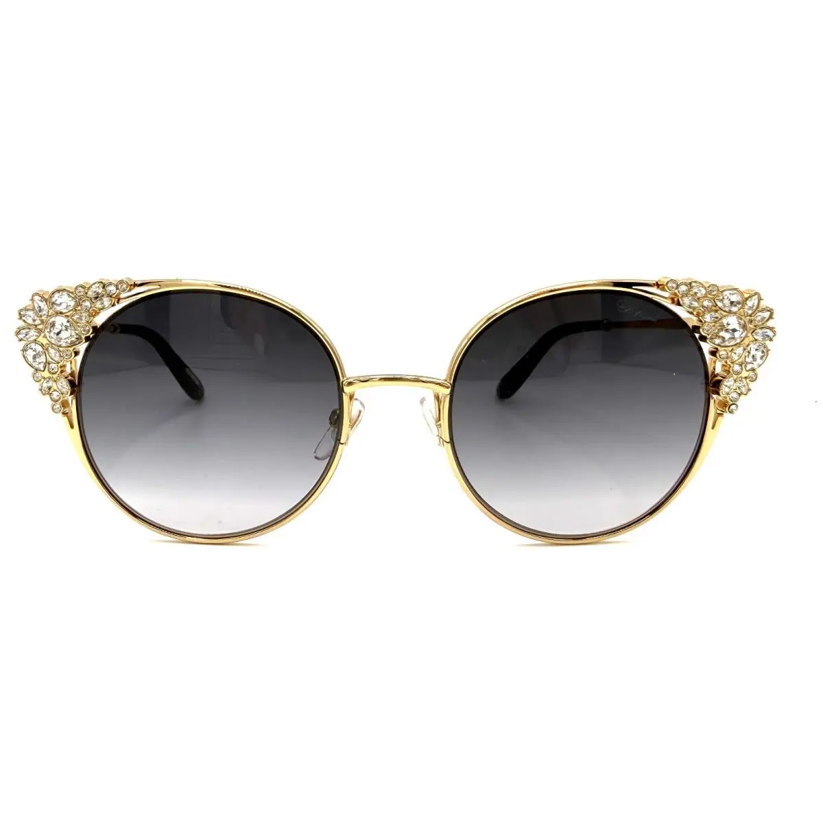 SCHL06S Schl 06S 300 Gold W/crystals Sunglasses 53-20-145 by Chopard