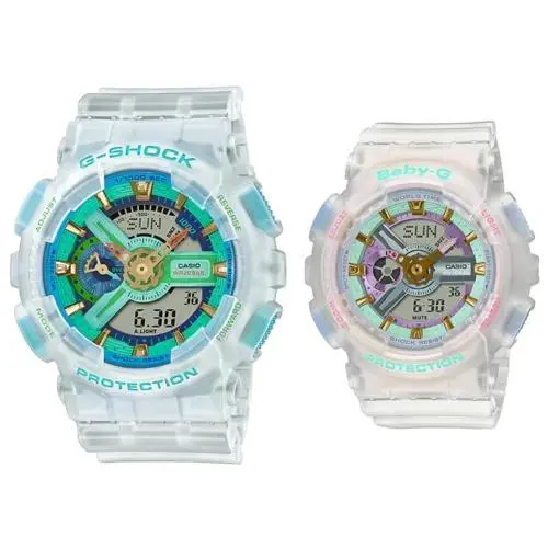 G-shock Baby-g SLV-21A-7A Lovers Collection Set Rare by Casio