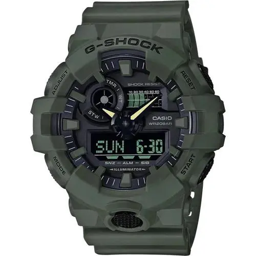 Casio G-shock GA700UC-3A Utility Color Shock Resistant