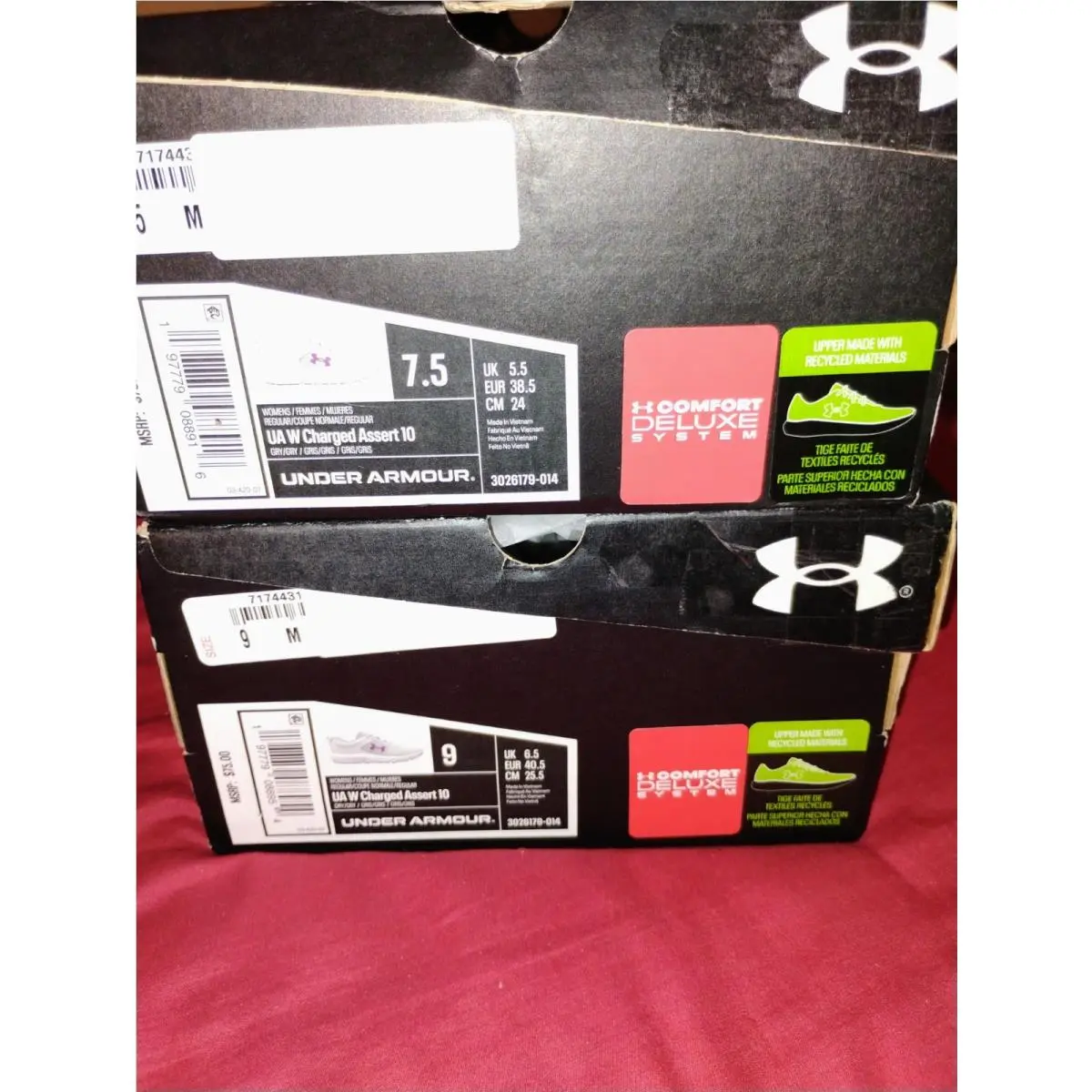 Under Armour shoes - Under Armour Charged Assert 10 - Gray 28
