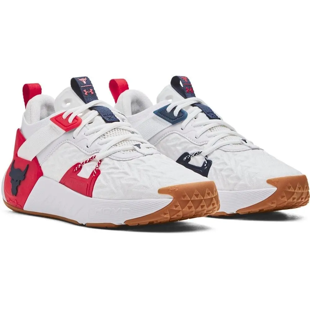 Under Armour shoes - Under Armour Project Rock 6 - 3027349-100 - White (UPC: 196885681905) 2