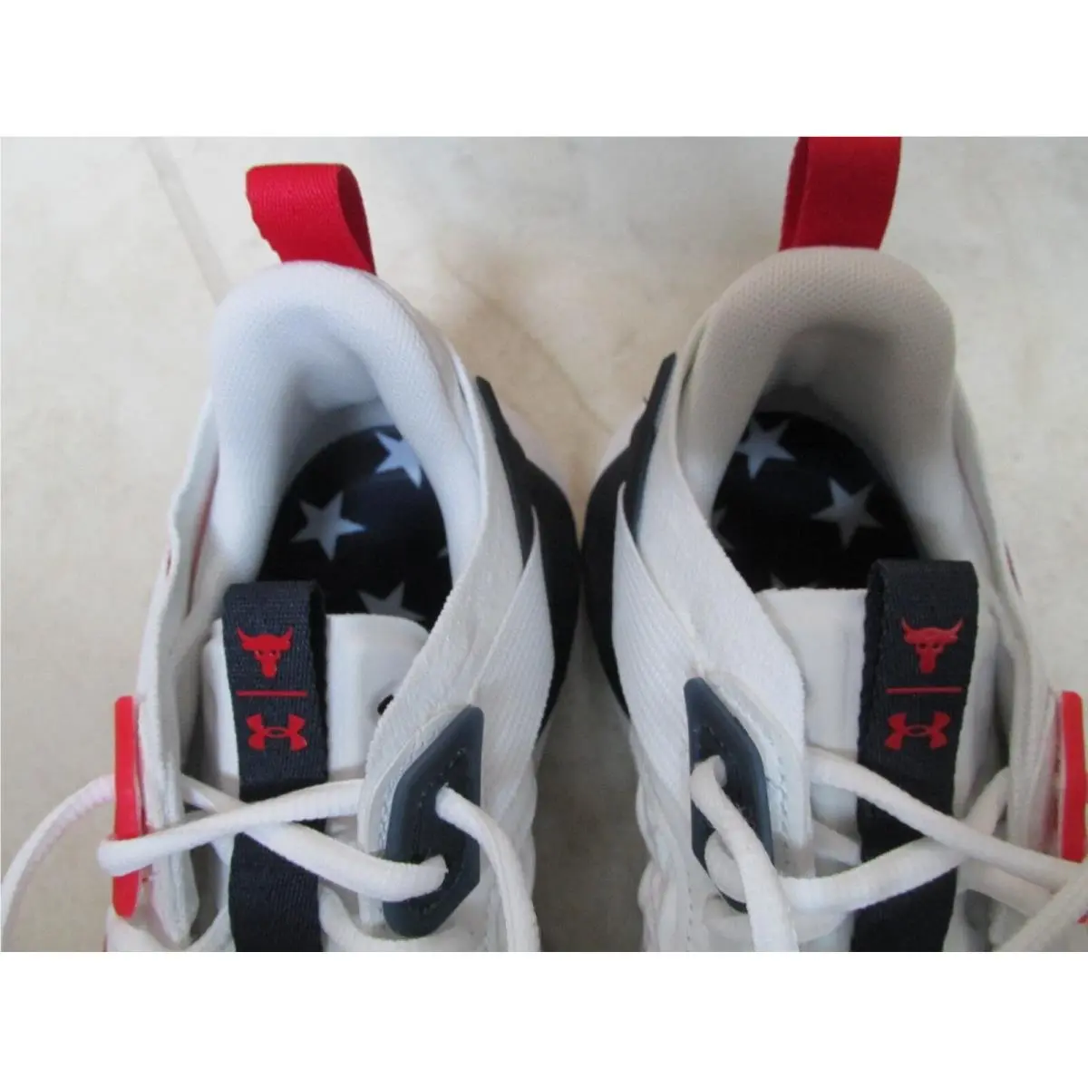 Under Armour shoes - Under Armour Project Rock 6 - 3027349-100 - White (UPC: 196885681905) 4