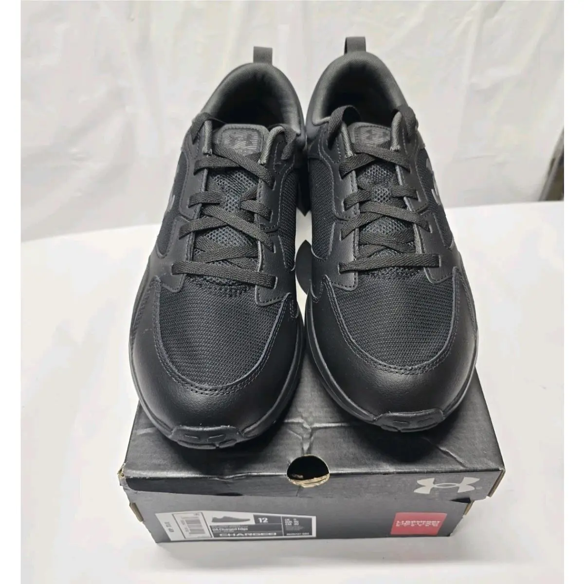 Under Armour shoes - Under Armour Charged Edge - Charged Edge - 3026860-002 - Black (UPC: 197779168304) 2