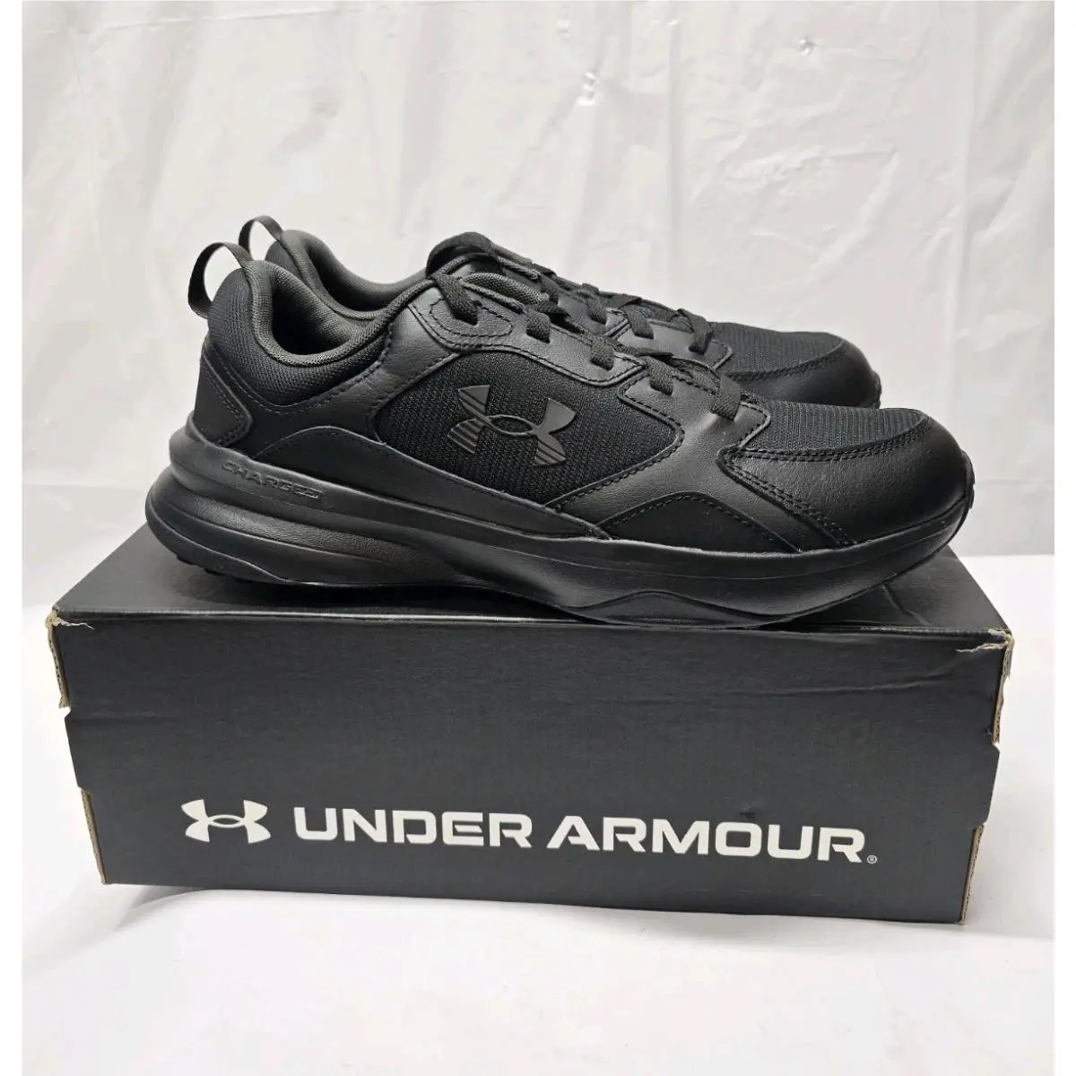 Under Armour shoes - Under Armour Charged Edge - Charged Edge - 3026860-002 - Black (UPC: 197779168304) 4