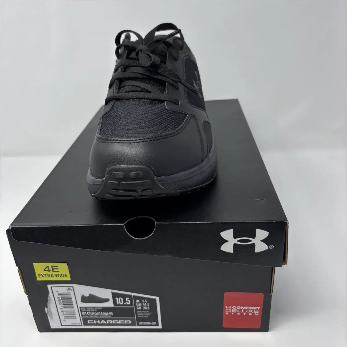 Under Armour shoes - Under Armour Charged Edge - Charged Edge - 3026860-001 - Black 0