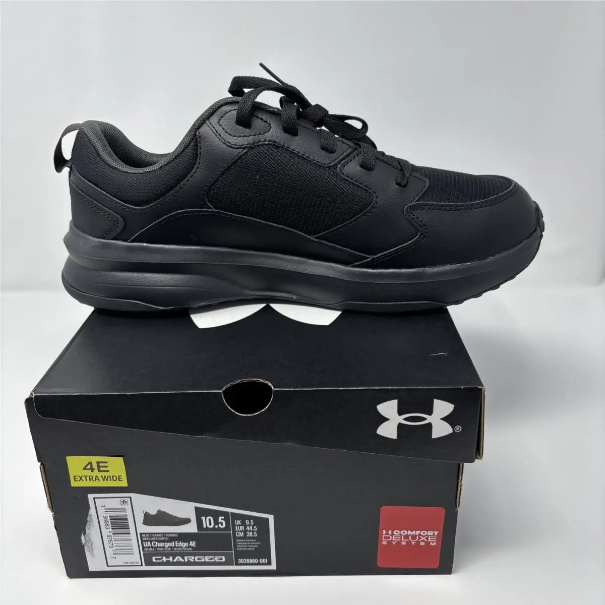 Under Armour shoes - Under Armour Charged Edge - Charged Edge - 3026860-001 - Black 1