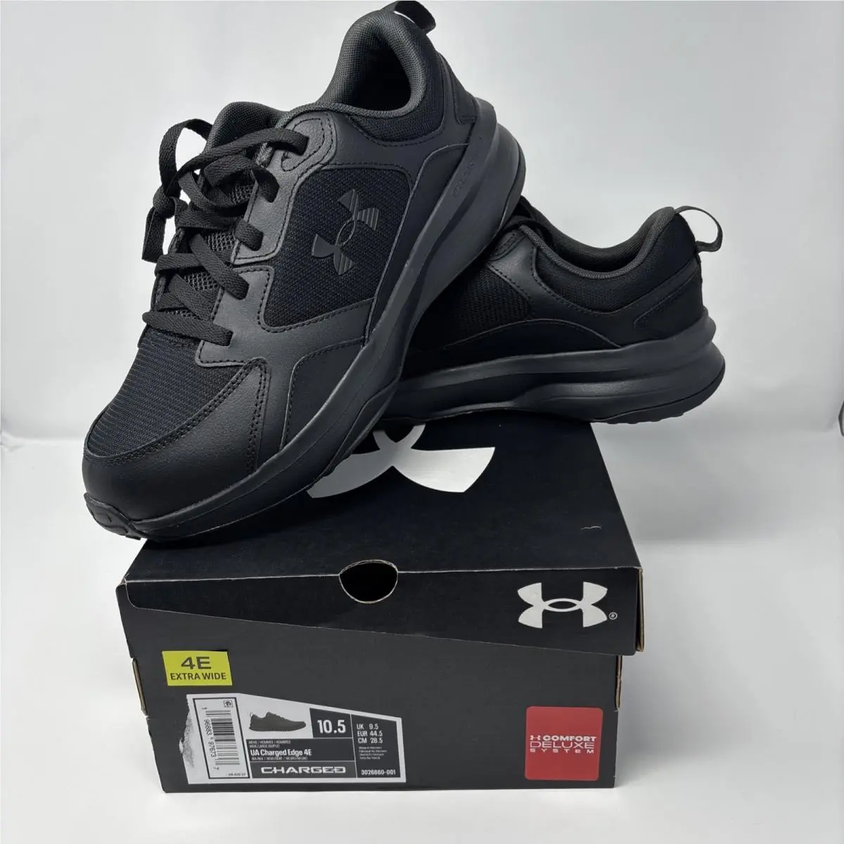 Under Armour shoes - Under Armour Charged Edge - Charged Edge - 3026860-001 - Black 4