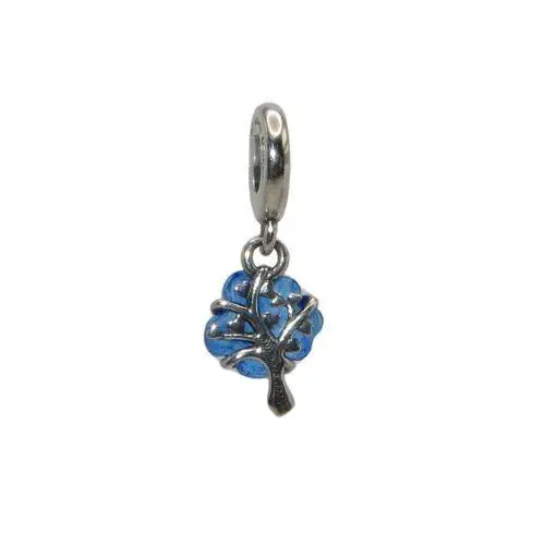 Pandora Unicef Family Tree in Blue Murano Glass SS .925 Charm 792614C01