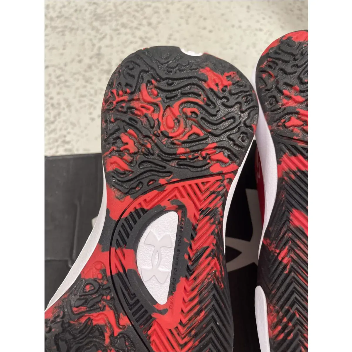 Under Armour shoes - UNDER ARMOUR LOCKDOWN 7 - LOCKDOWN - 3028512-600 - Red 10