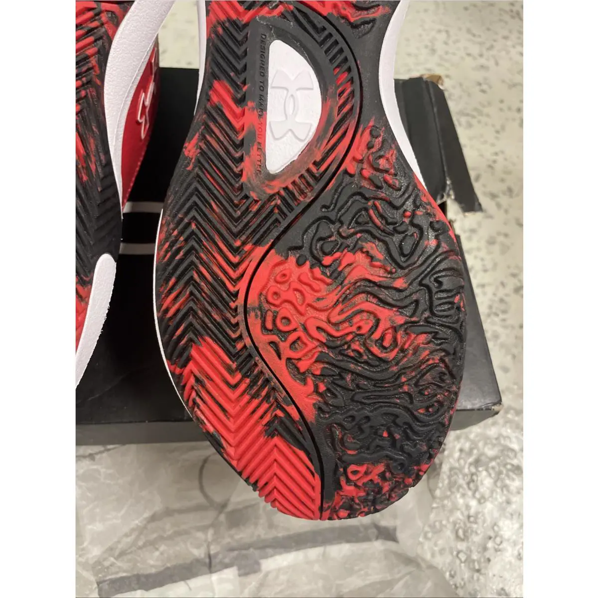 Under Armour shoes - UNDER ARMOUR LOCKDOWN 7 - LOCKDOWN - 3028512-600 - Red 12