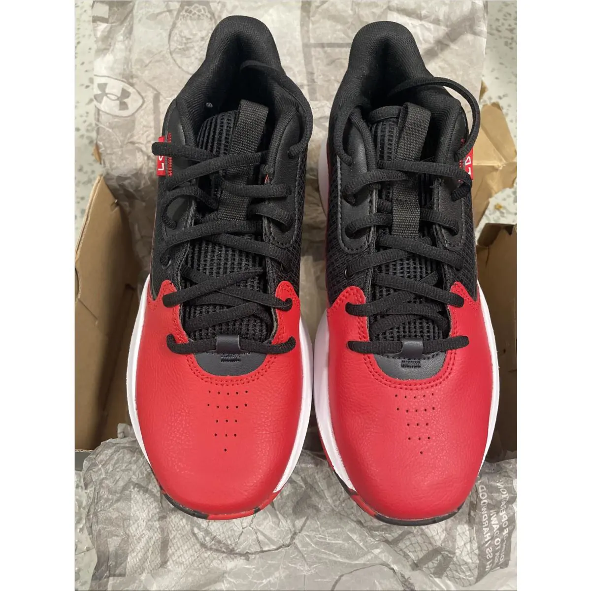 Under Armour shoes - UNDER ARMOUR LOCKDOWN 7 - LOCKDOWN - 3028512-600 - Red 1