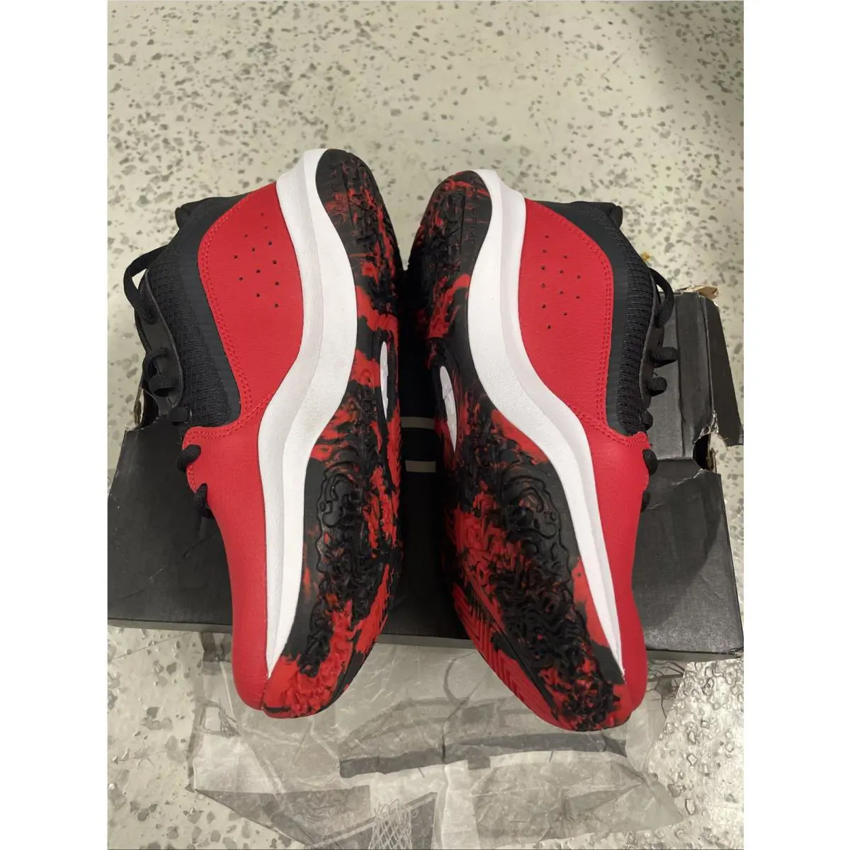 Under Armour shoes - UNDER ARMOUR LOCKDOWN 7 - LOCKDOWN - 3028512-600 - Red 2