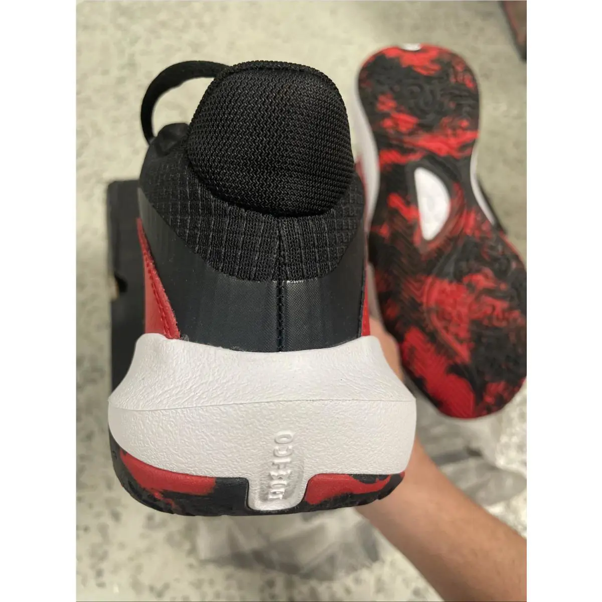 Under Armour shoes - UNDER ARMOUR LOCKDOWN 7 - LOCKDOWN - 3028512-600 - Red 6