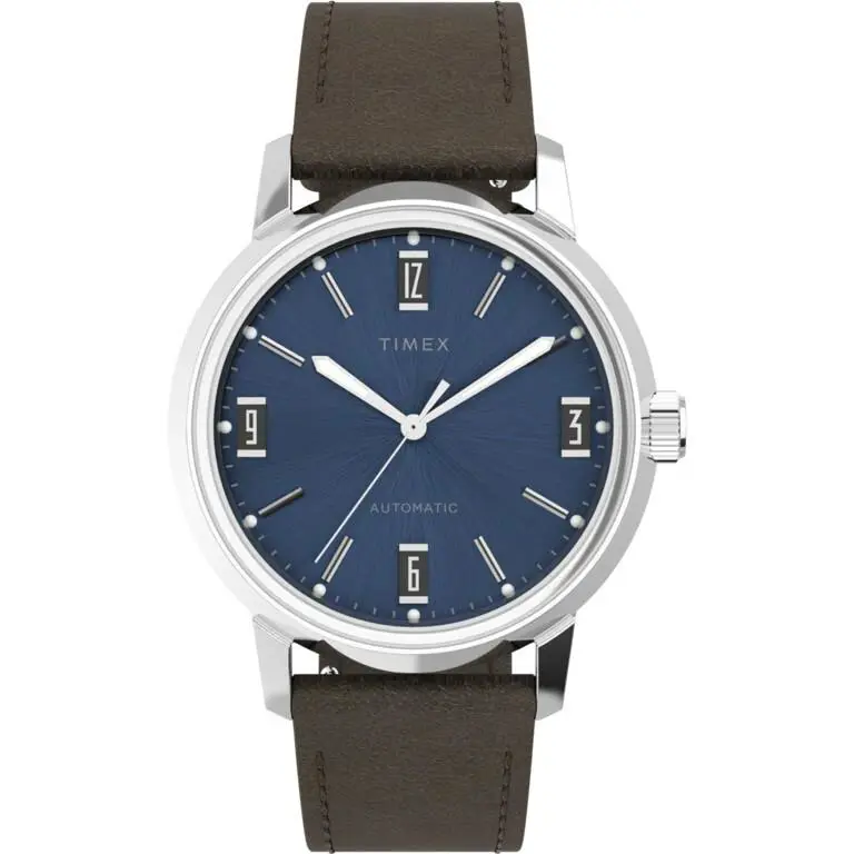 Timex Marlin Automatic Blue Dial Men`s Watch TW2V44500