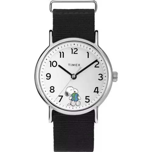 Timex Peanuts Weekender Take Care Quartz Watch TW2V07000 - Quartz